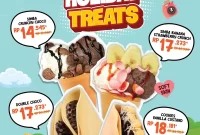 Promo Dcrepes Spesial HOLIDAY TREATS Harga Mulai 14 Ribuan