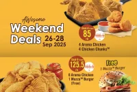 Promo AW Weekend Hari Ini Terbaru 26 - 28 September 2025