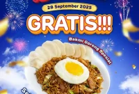 Promo Dcost Anniversary Ke 9th Gratis Bakmi Goreng