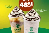 Promo Point Coffee Duo Frappe Beli 2 Cuma 48 Ribu