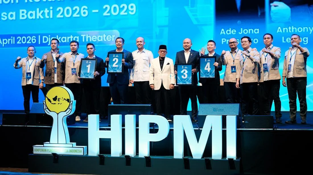 4 Caketum BPP HIPMI Resmi Dapat Nomor Urut, Siap Tarung di Munas XVIII