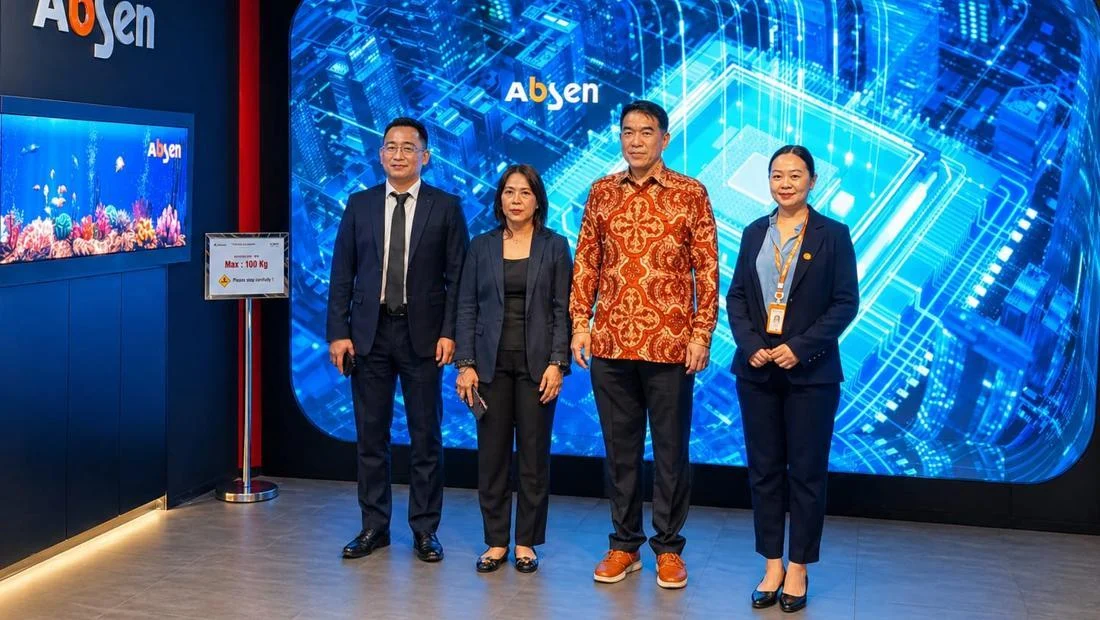 Absen Buka Showroom LED Display Canggih di Jakarta