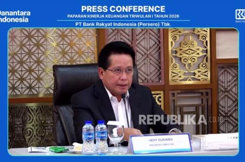 BRI Catat Laba Bersih Rp15,5 Triliun di Kuartal I 2026