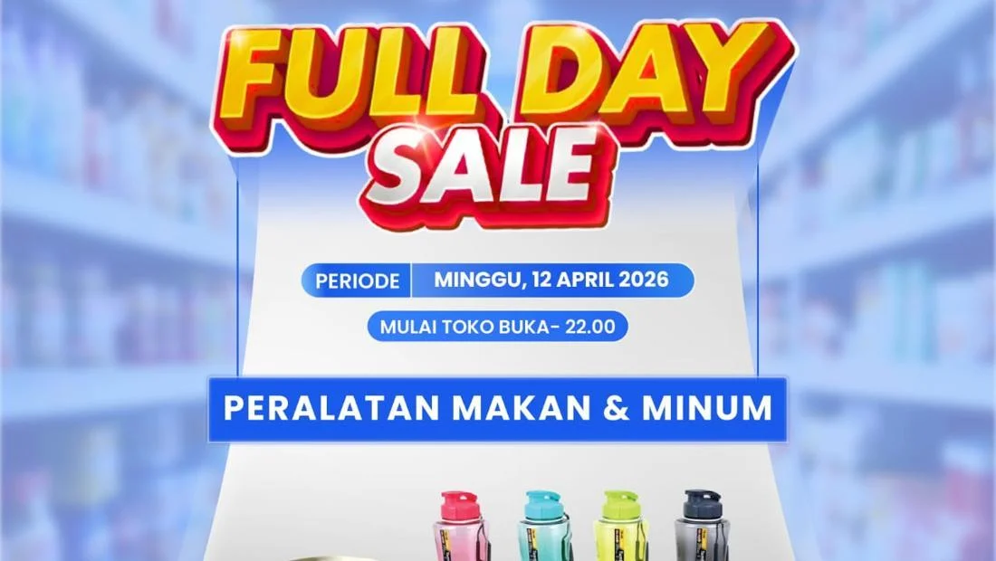 Diskon Gila Transmart Full Day Sale: Alat Makan Cuma Rp 12 Ribu Saja!