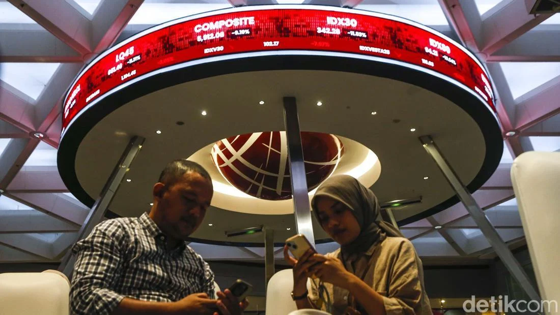 IHSG Anjlok 2,03% ke 6.956, Investor Rugi Rp 144 Poin