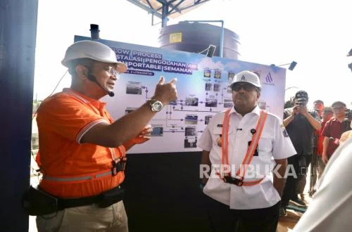 IPA Portabel Semanan Lancar, Akses Air Bersih Warga Terjamin