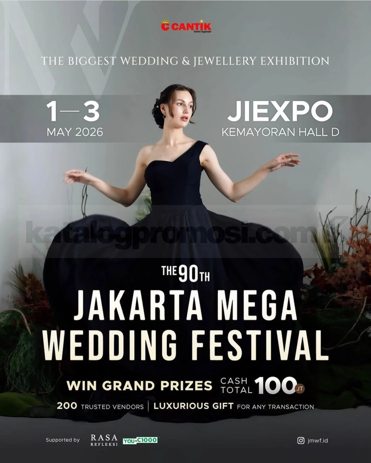 Jakarta Mega Wedding Festival ke-90 Hadir 1-3 Mei 2026
