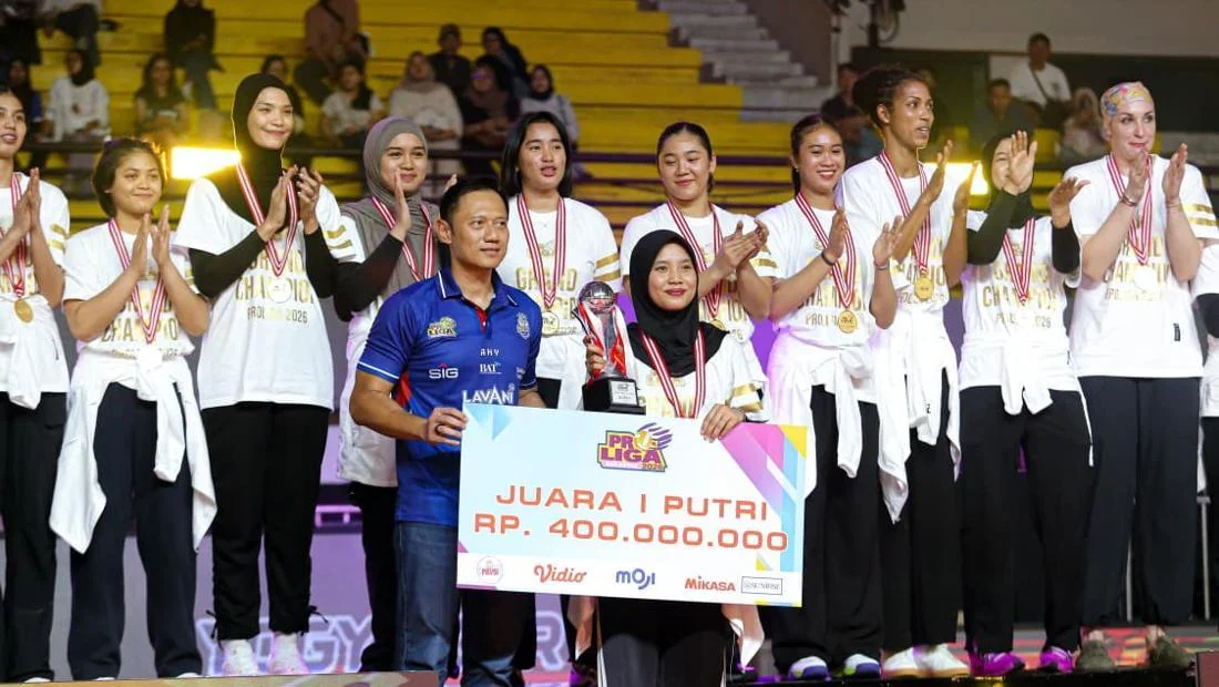 JPE Pertahankan Gelar Juara Proliga 2026 di GOR Amongrogo Yogyakarta