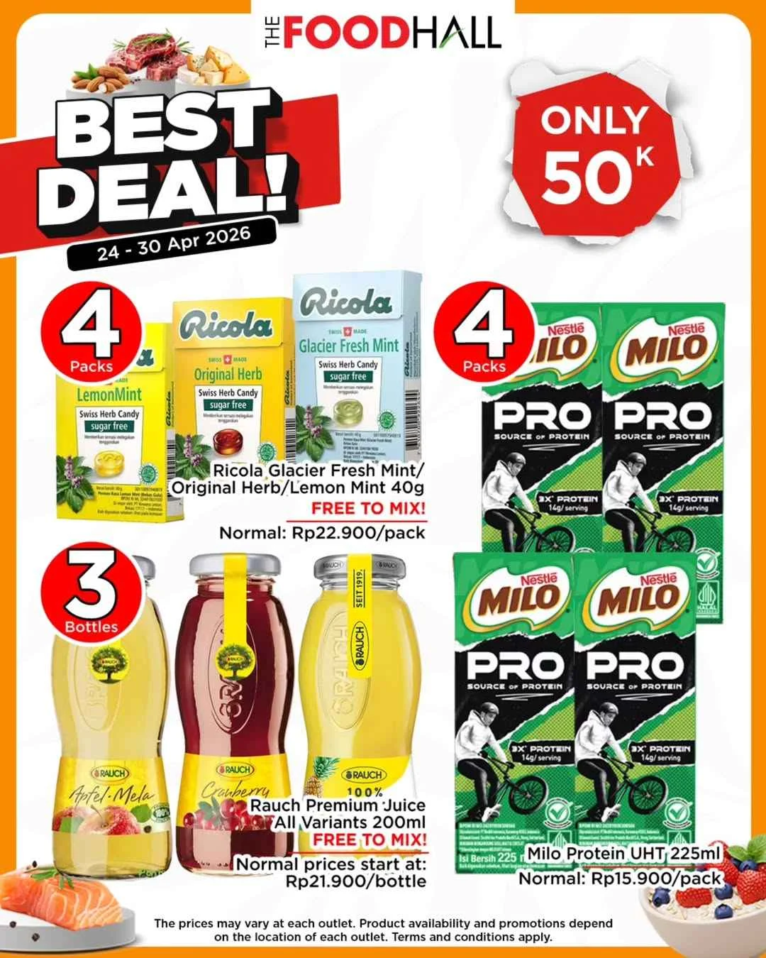 Katalog Promo JSM Foodhall 24-30 April 2026, Diskon Produk Segar