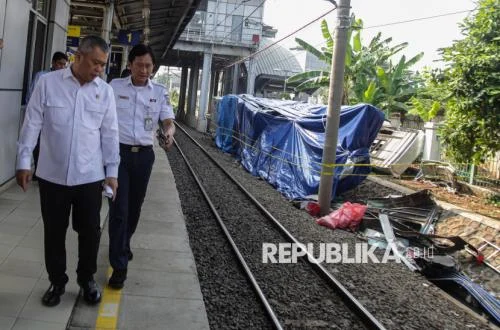 KNKT Simulasi Sistem Persinyalan Pasca Kecelakaan Kereta di Bekasi Timur