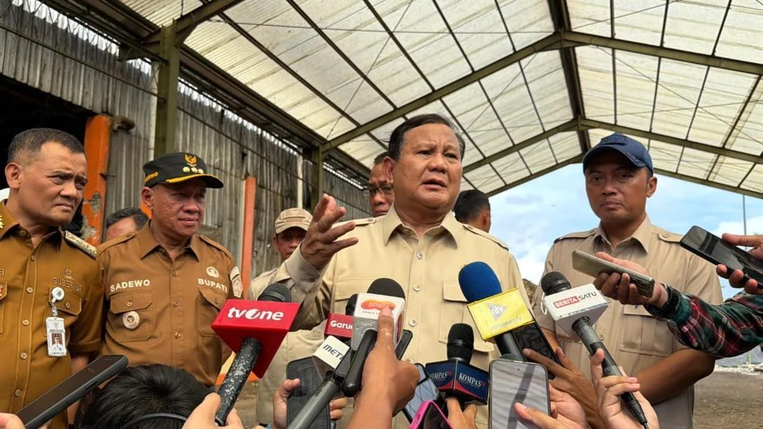 Kunjungi Banyumas, Prabowo Targetkan Masalah Sampah Tuntas 3 Tahun