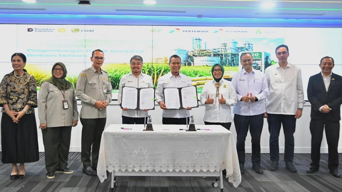 Pertamina Perkuat Swasembada Energi & Pangan Lewat Bioetanol