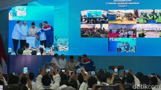 Prabowo Hadiri Groundbreaking Hilirisasi, Akui Ogah Acara Awal