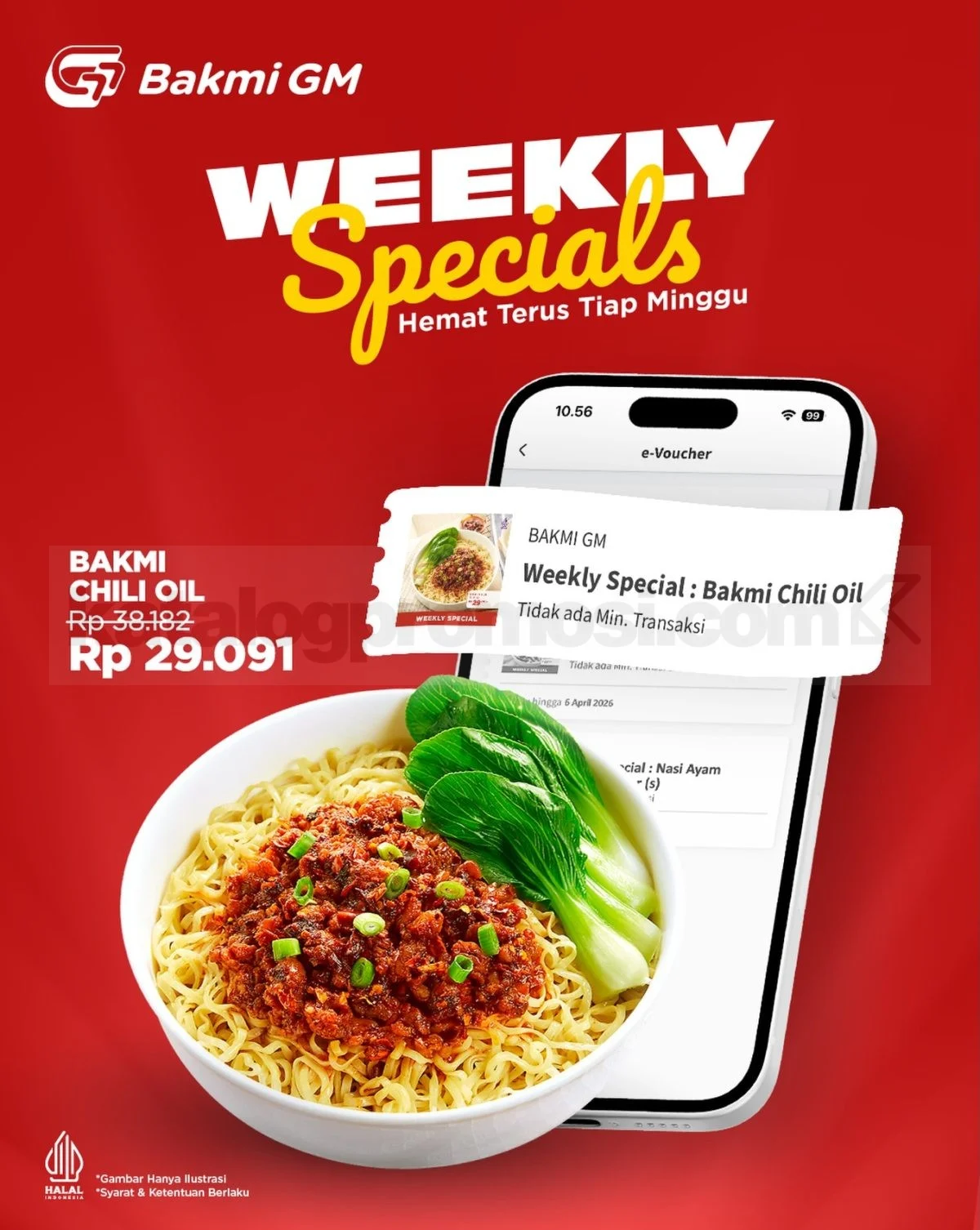 Promo Bakmi GM Weekly Specials: Menu Favorit Cuma Rp 17 Ribu!