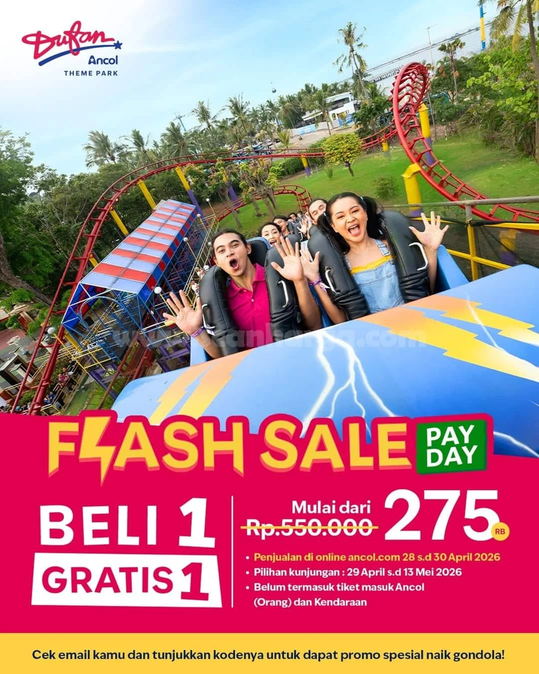 Promo Dufan Flash Sale Payday Beli 1 Gratis 1 April 2026