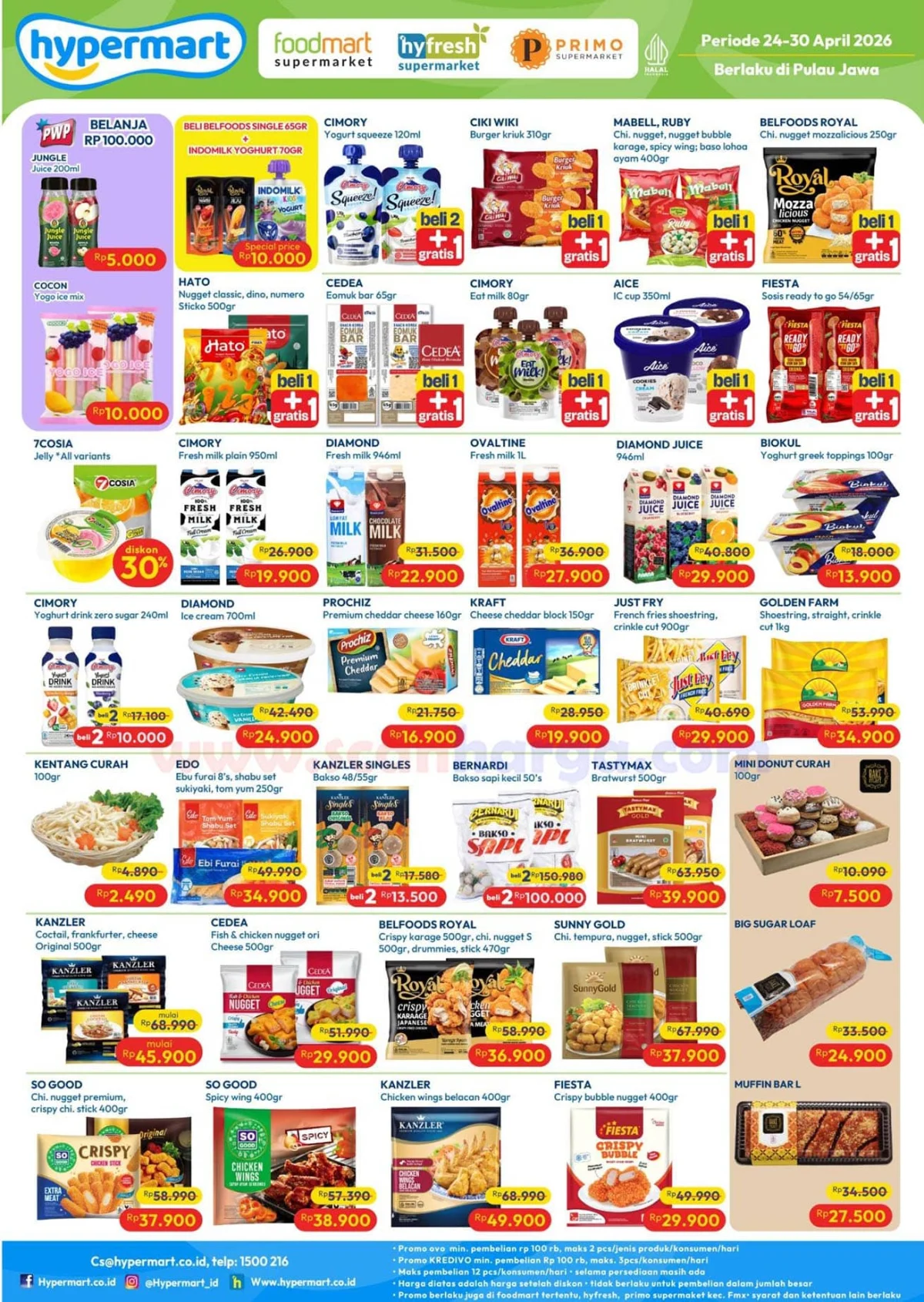 Promo Hypermart Weekend 24-30 April 2026: Diskon Sembako & OVO
