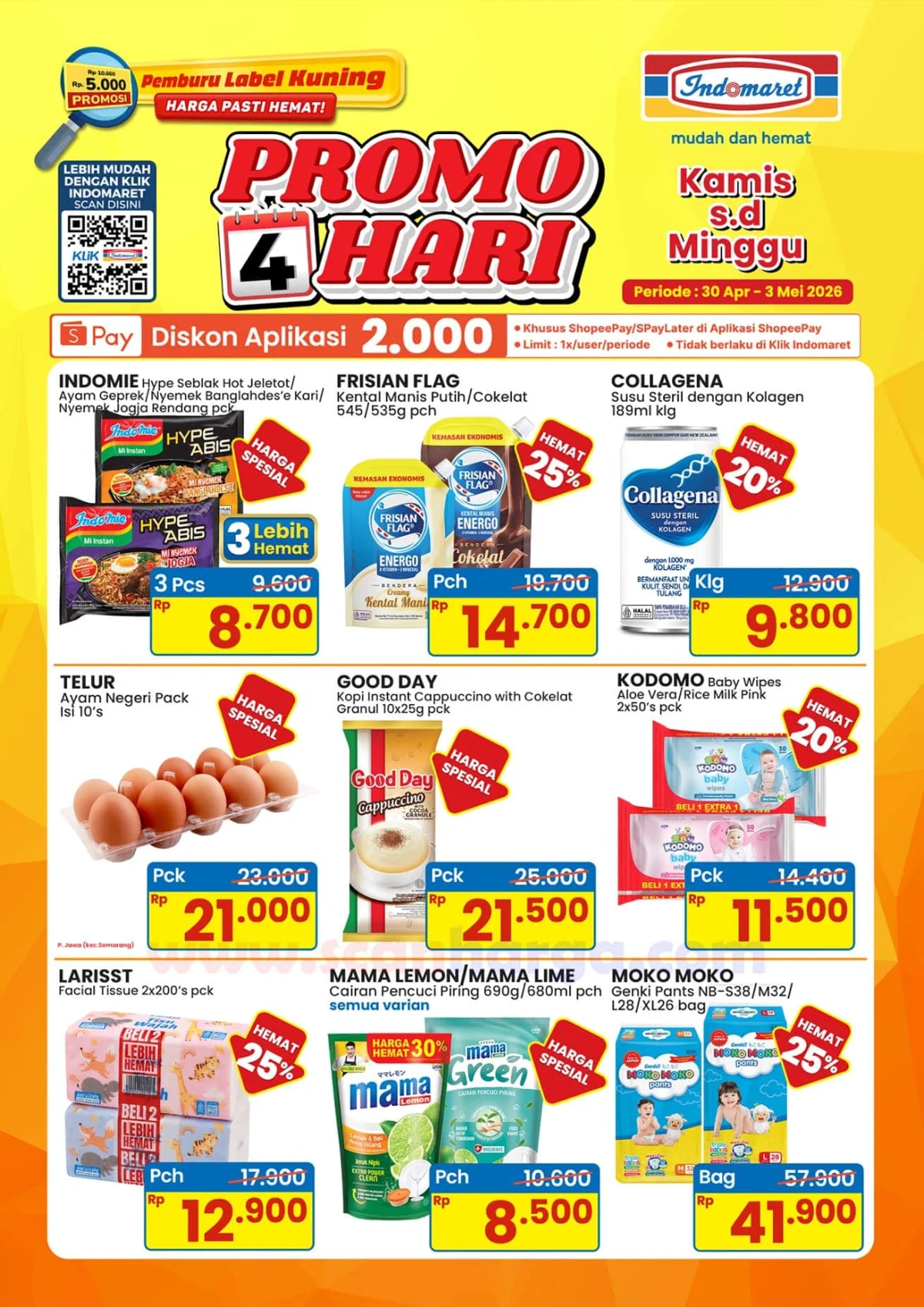 Promo Indomaret 4 Hari: Diskon Spesial 30 April - 3 Mei 2026