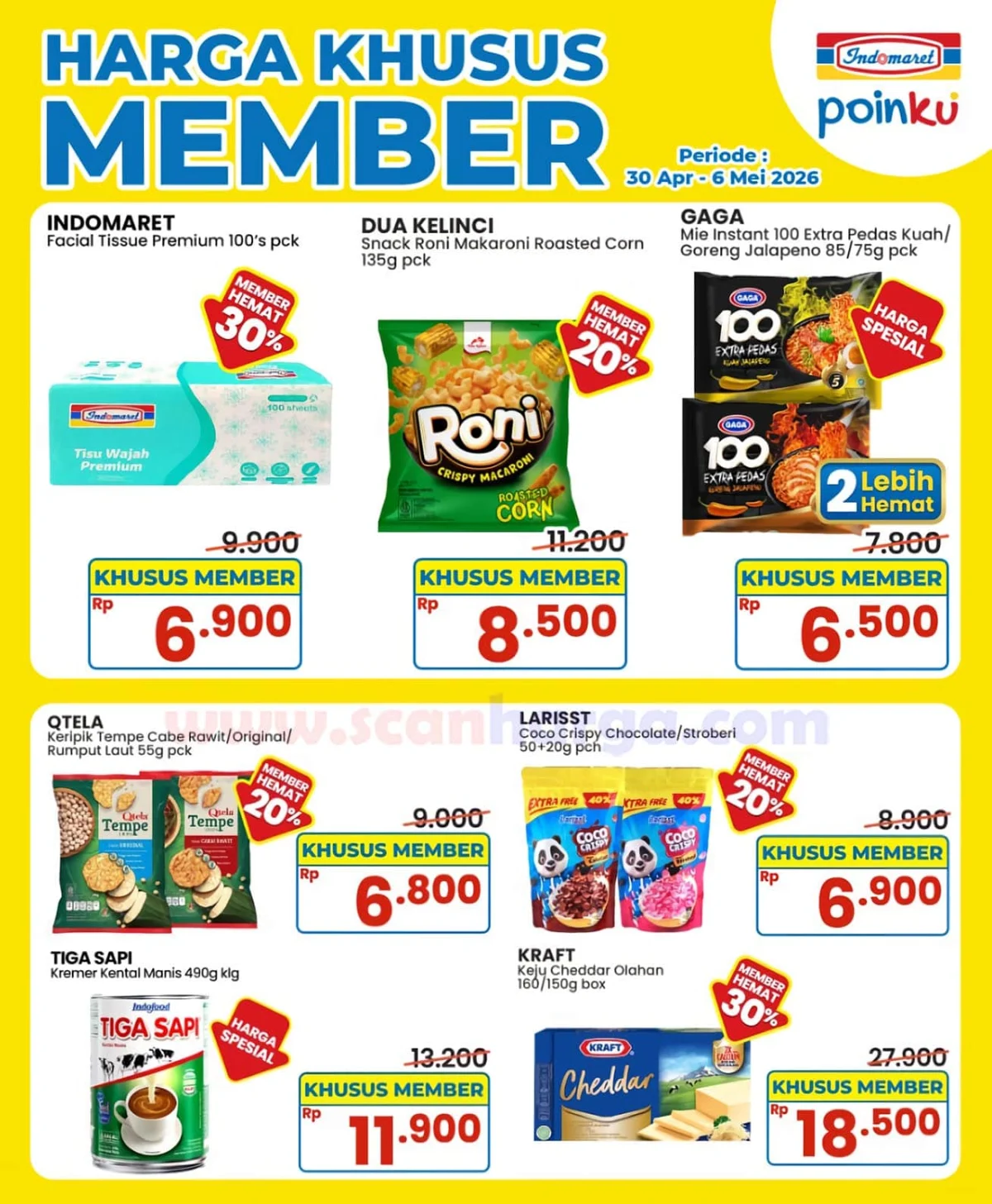 Promo Indomaret: Diskon Member Hingga 30% 30 April-6 Mei 2026
