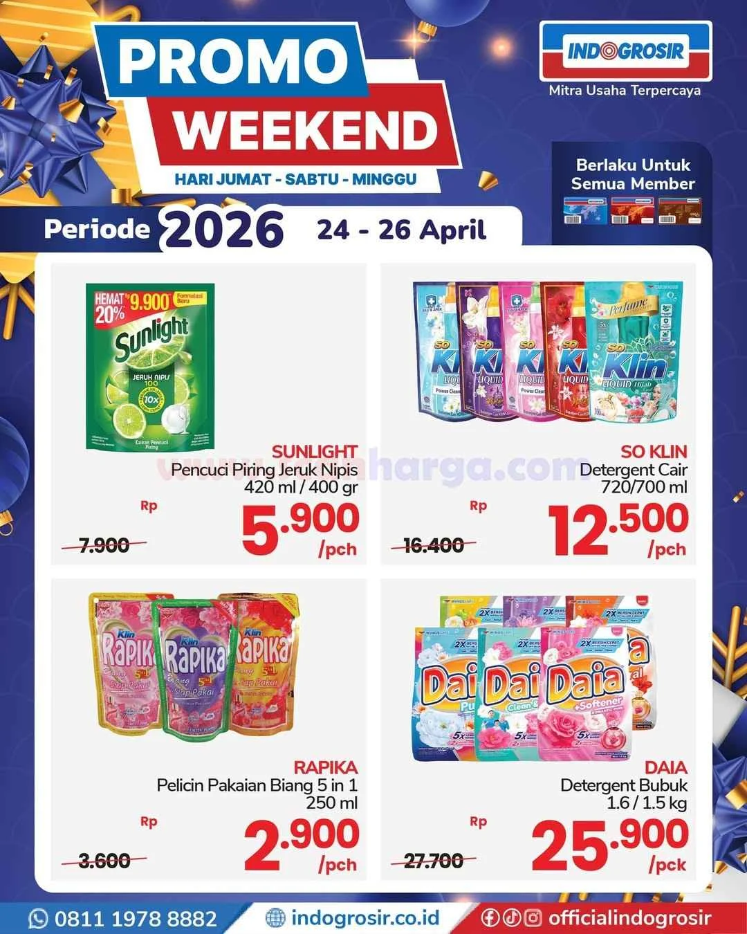 Promo JSM Indogrosir 24-26 April 2026: Belanja Hemat & Murah