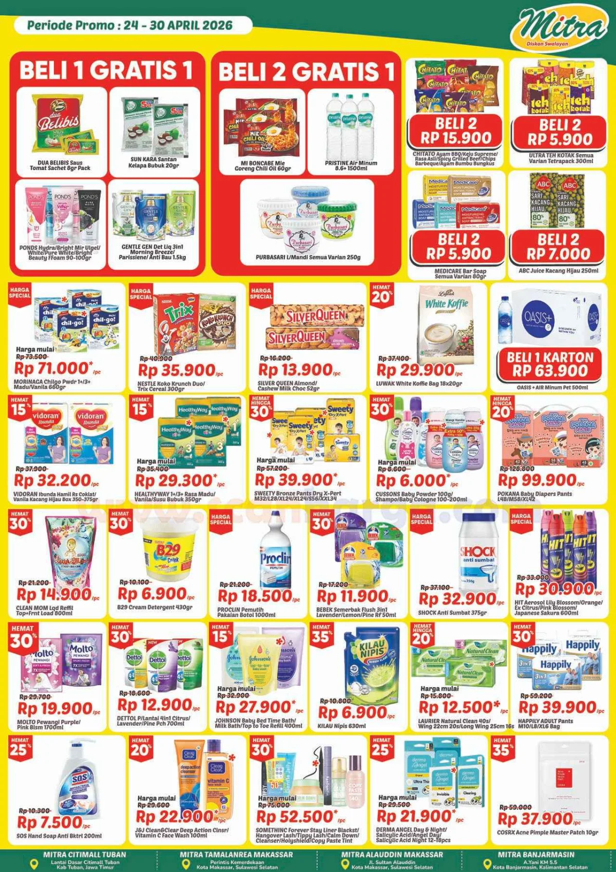 Promo JSM MITRA DISKON SWALAYAN 24 - 30 April 2026