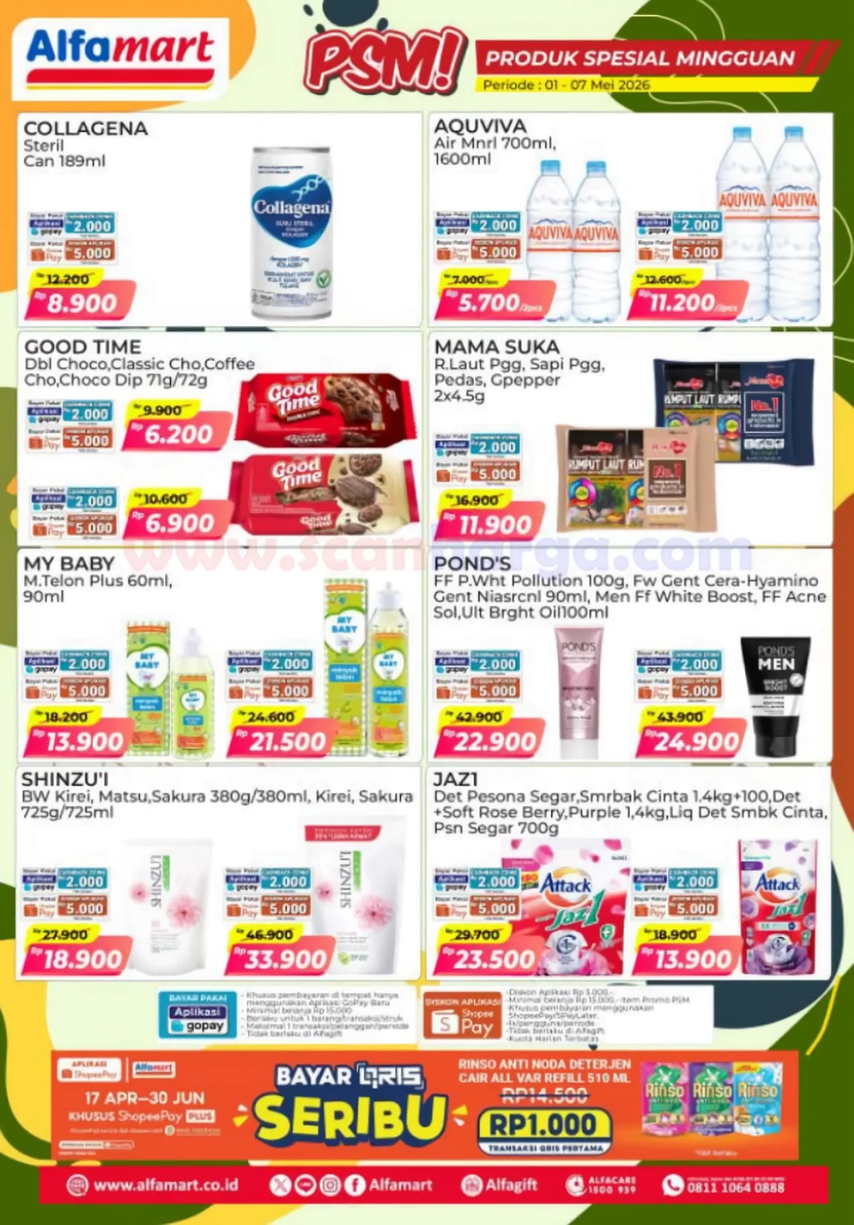 Promo PSM Alfamart: Hemat Belanja Kebutuhan Mingguan 1-7 Mei 2026