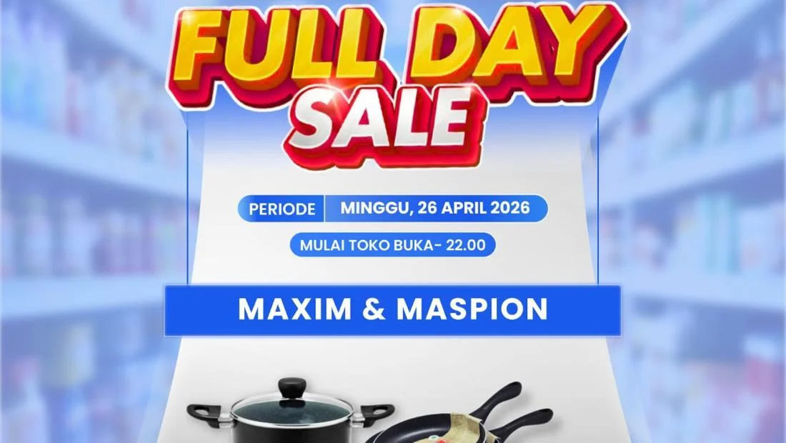Promo Transmart Full Day Sale: Panci Maxim Maspion Cuma Rp 79 Ribu