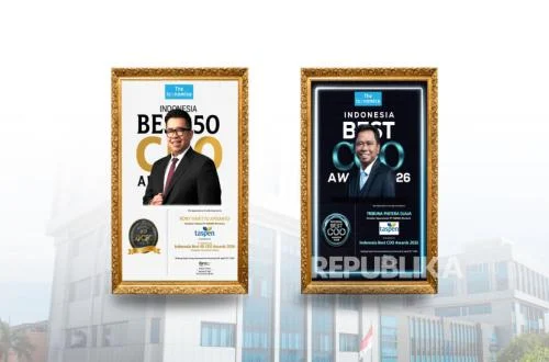 TASPEN Borong Penghargaan Strategis di Indonesia Best CEO & COO 2026
