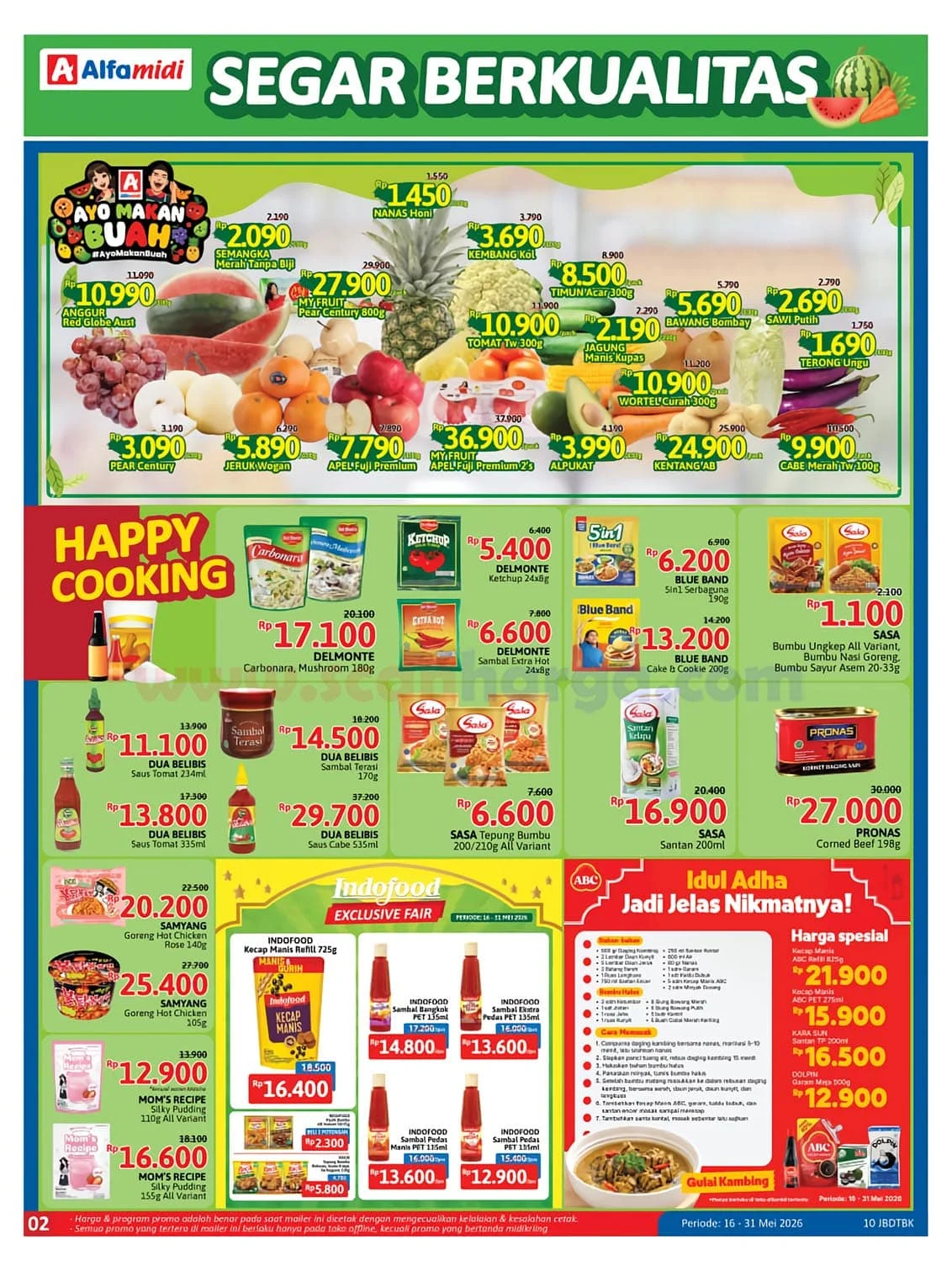 Alfamidi Hadirkan Promo Spesial 16-31 Mei 2026