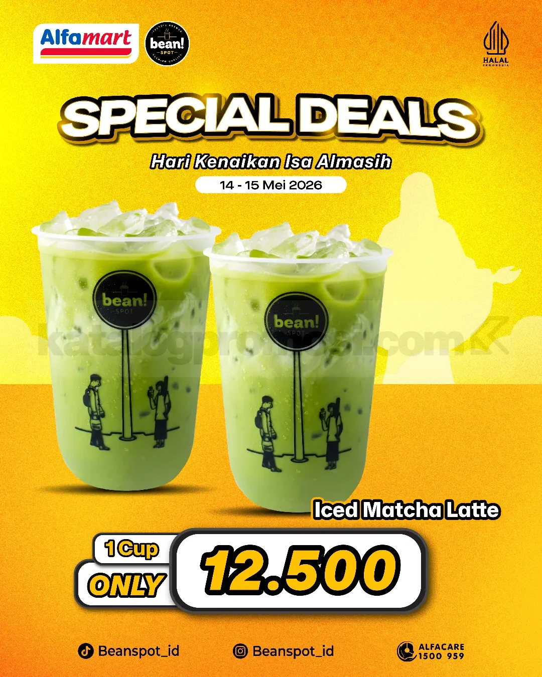Bean Spot Tawarkan Iced Matcha Latte Rp 12.500 Selama Long Weekend Mei