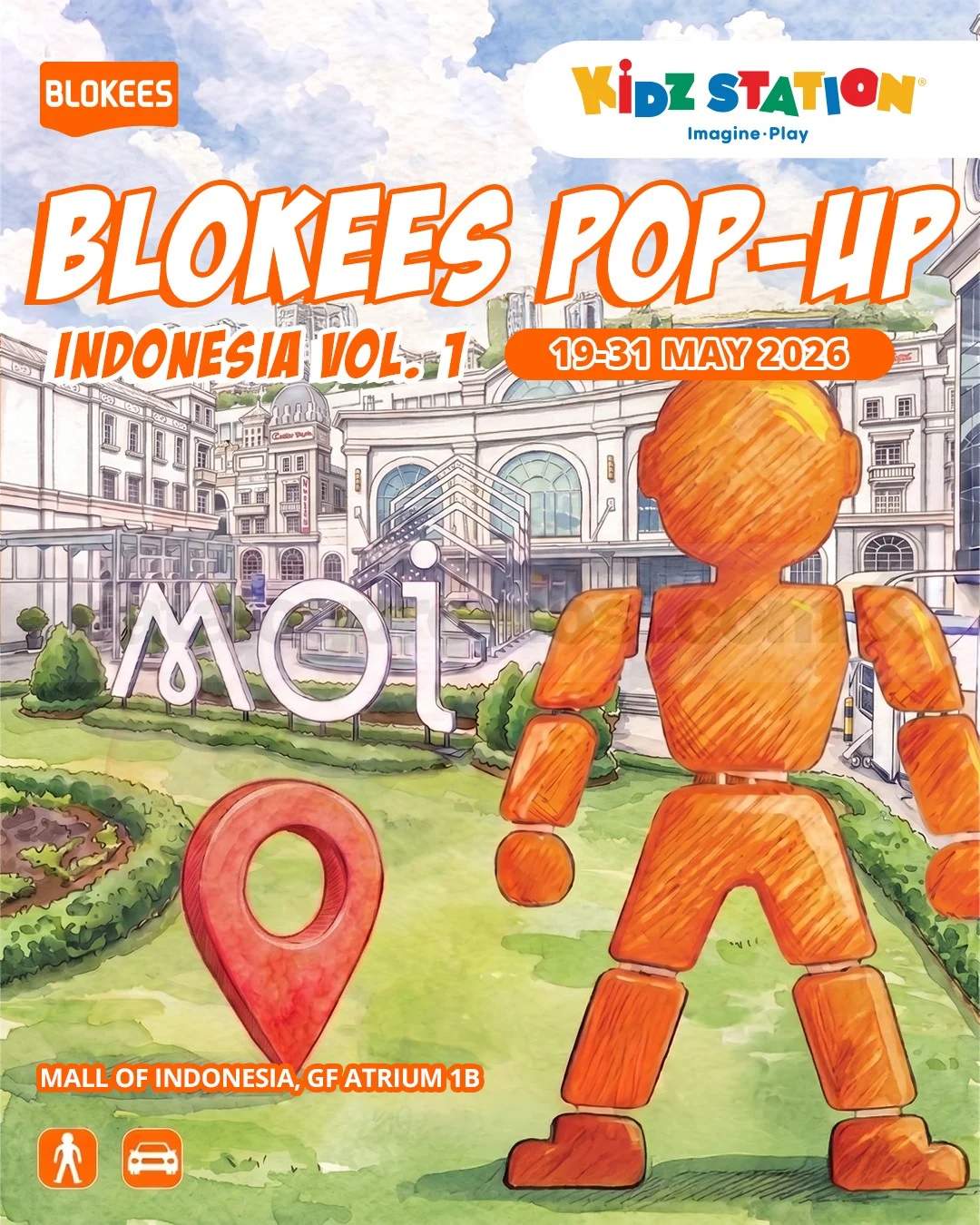 Blokees Pop-Up di MOI: Koleksi Langka & Aktivitas Seru Mei 2026