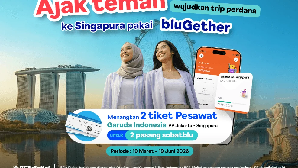 blu BCA Digital Ajak Gebyar Liburan ke Singapura Lewat UGC