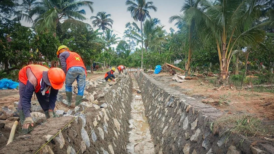 Brantas Abipraya Tingkatkan Ketahanan Pangan Lampung Lewat Irigasi