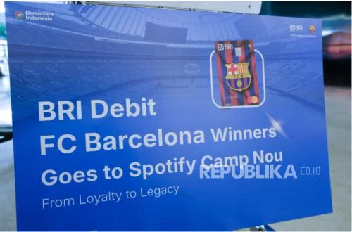 BRI Hadirkan Pengalaman Premium Bertema FC Barcelona