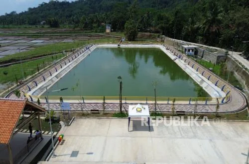 BUMN Selesaikan 4 Embung di Banyumas untuk Ketahanan Pangan