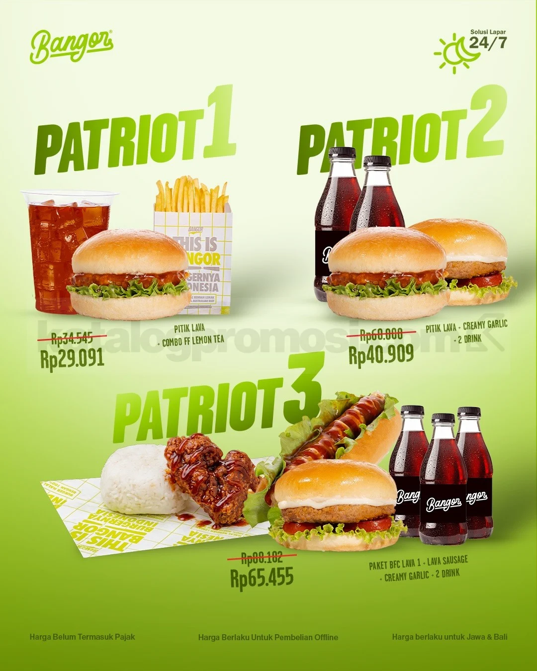 Burger Bangor Patriot Deals: Paket Hemat Mei 2026!