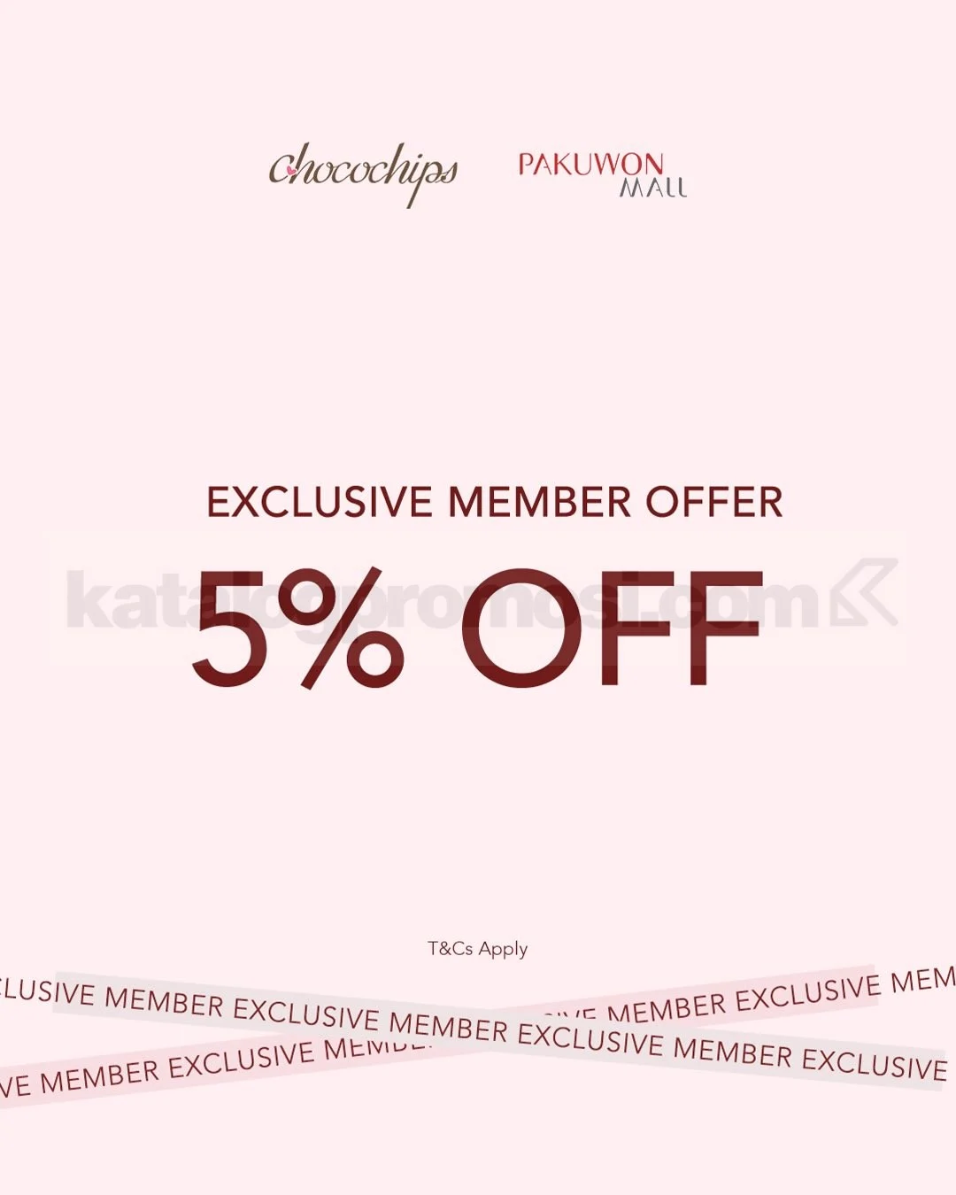 Chocochips: Diskon 5% Spesial untuk PG Members Setia
