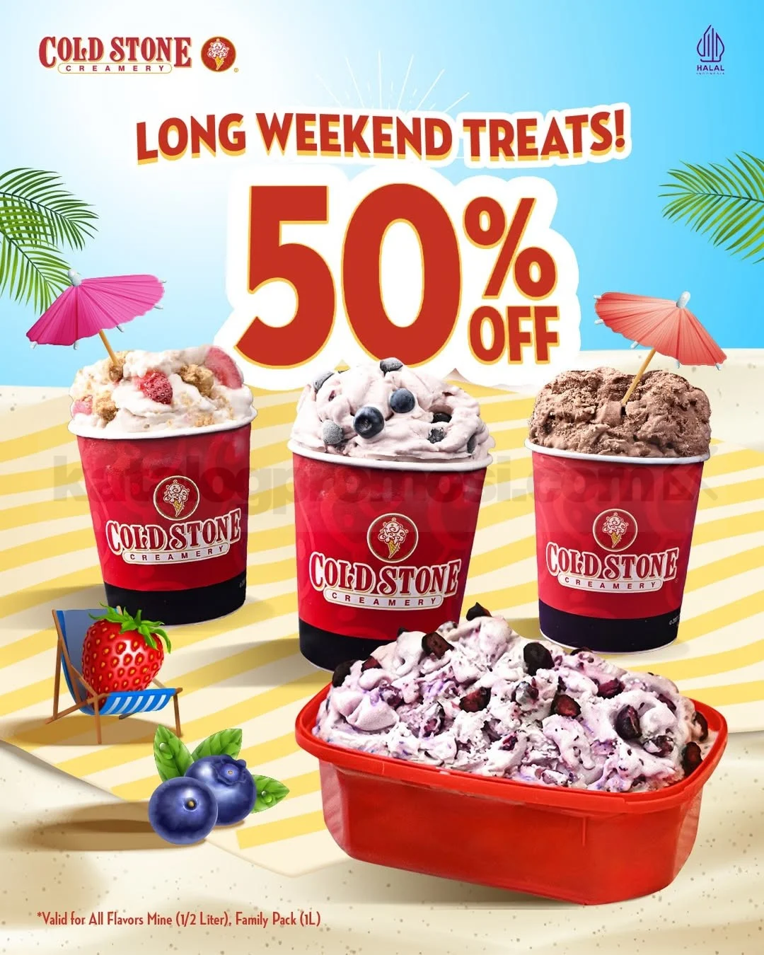 Cold Stone: Diskon 50% Es Krim untuk Long Weekend Spesial
