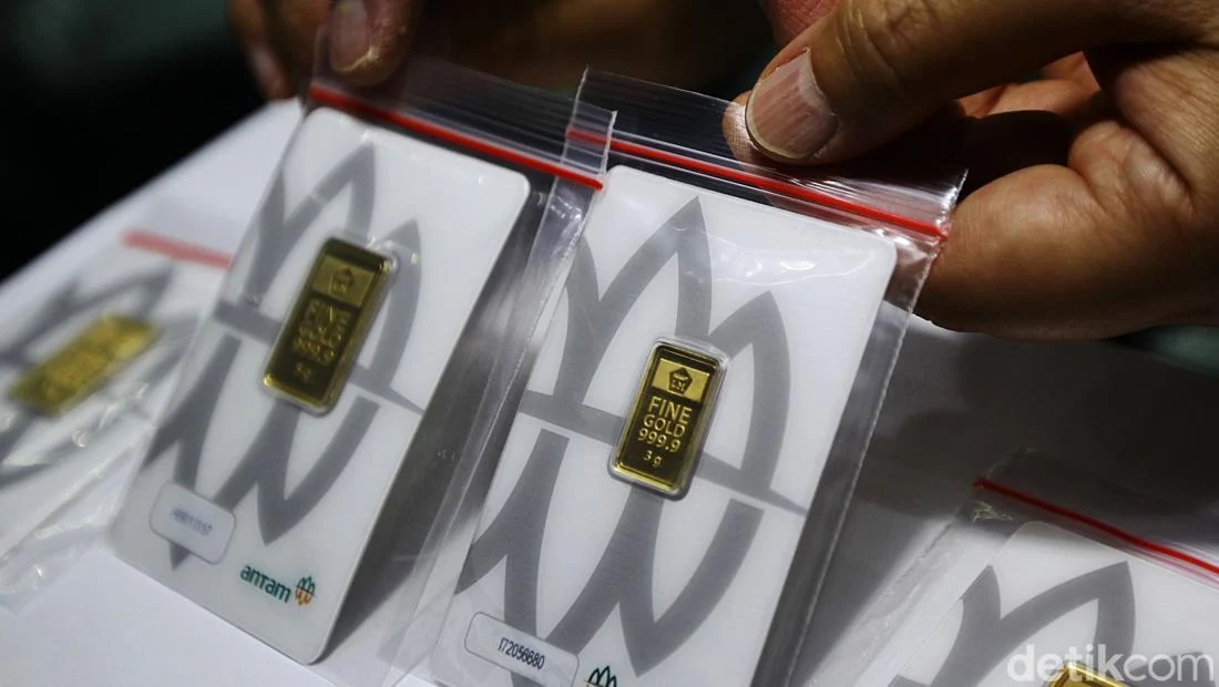 Emas Antam Meroket Tajam Hari Ini: Harga 24 Karat Capai Rp 2.859.000/Gram
