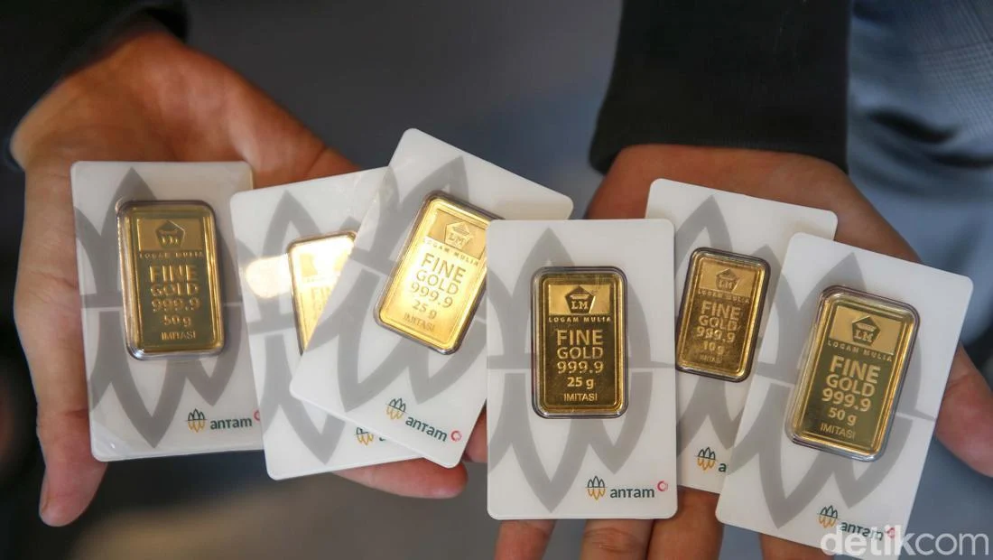 Emas Antam Naik Rp17.000/Gram, Tembus Rp2,84 Juta