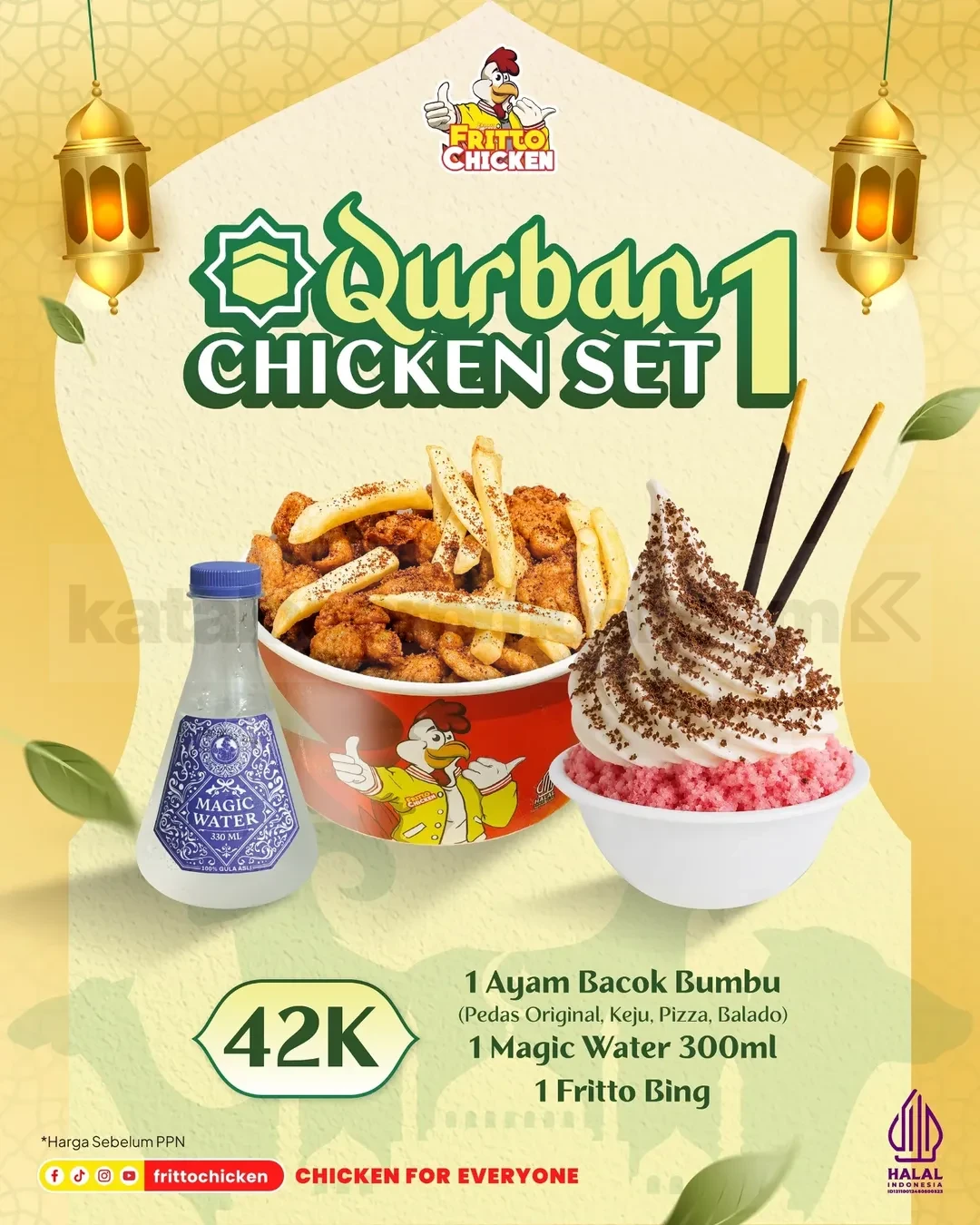 Fritto Chicken: Promo Qurban Set Hemat Mulai Rp 42 Ribu