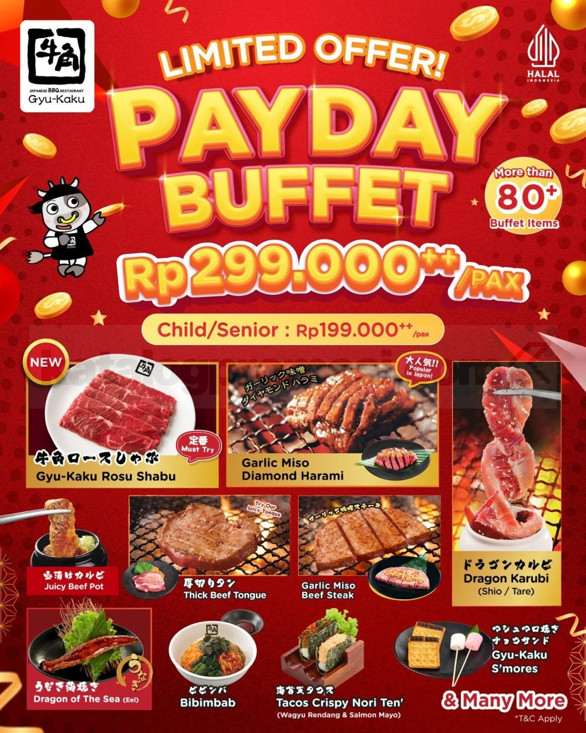 Gyu-Kaku Sajikan Payday Buffet AYCE Rp 299 Ribu Hingga 1 Juni