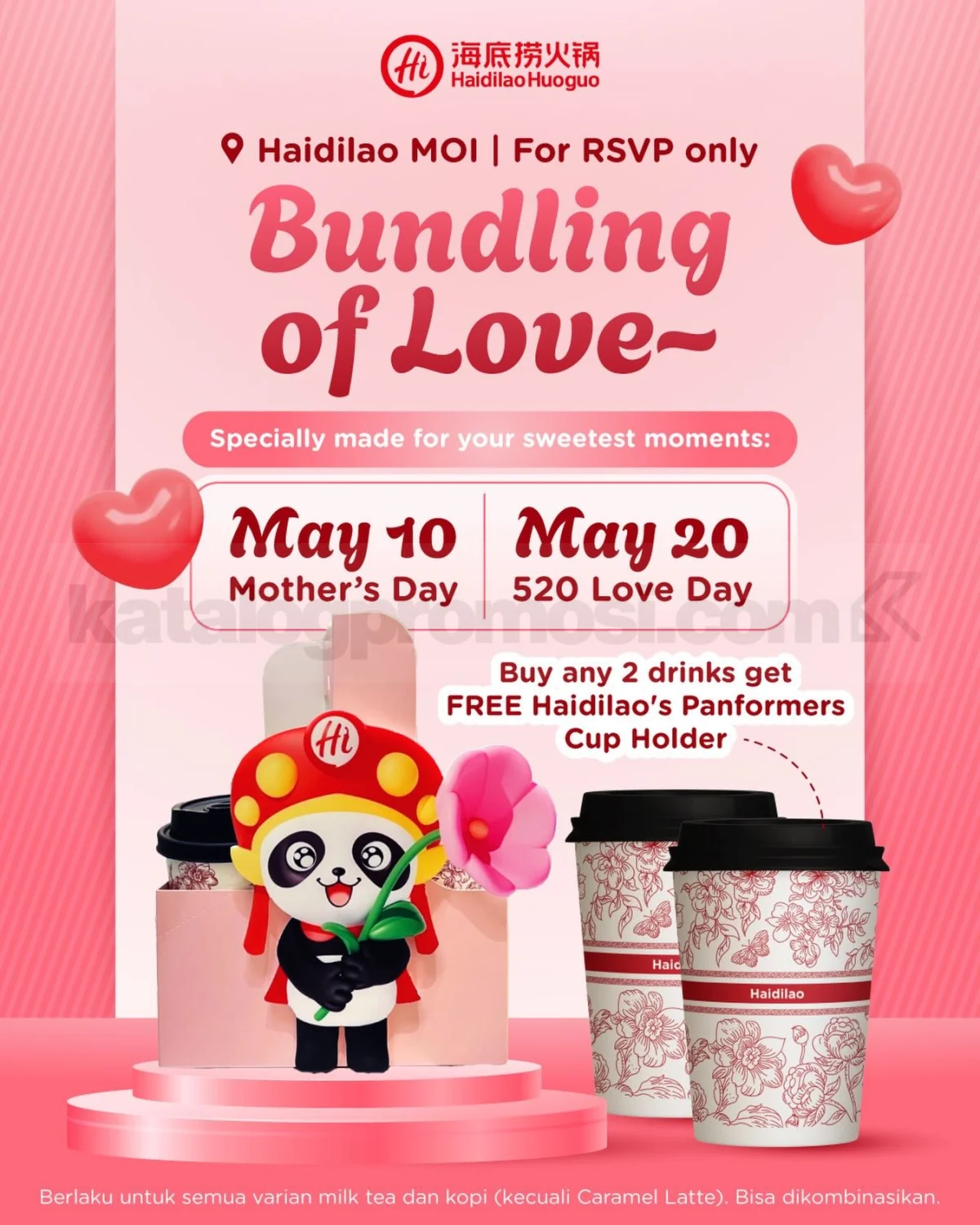 Haidilao MOI Hadirkan Promo Manis 'Bundling of Love'