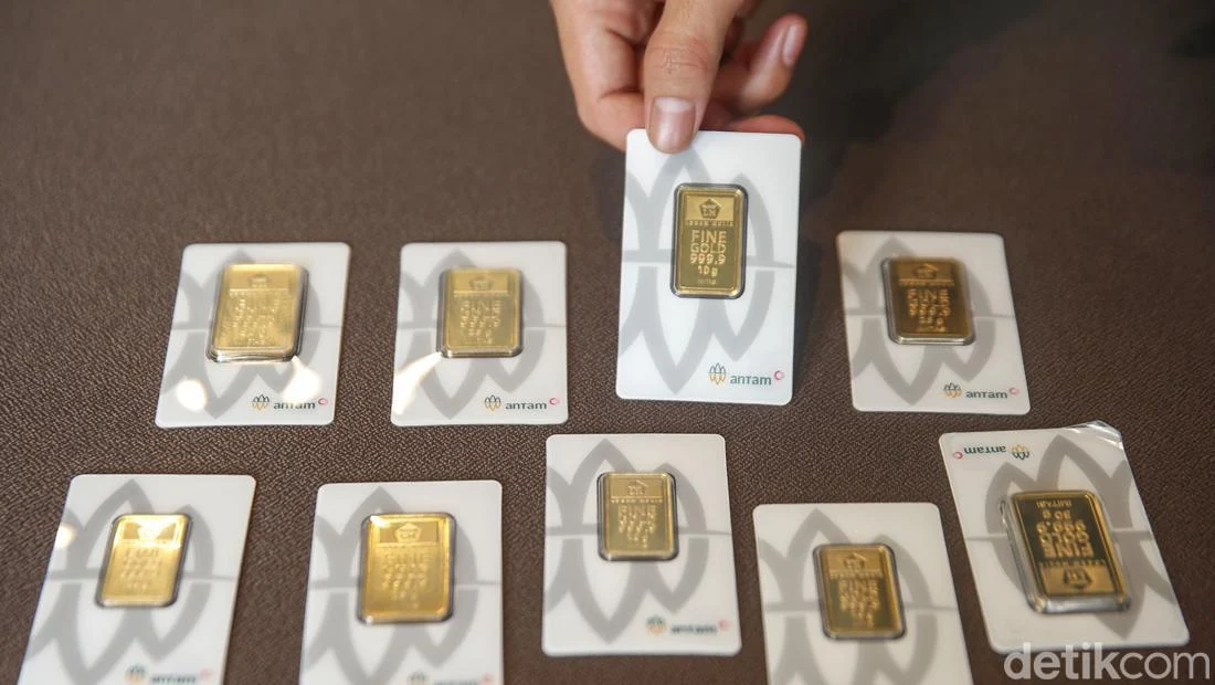 Harga Emas Antam Stabil Hari Ini, 9 Mei 2026