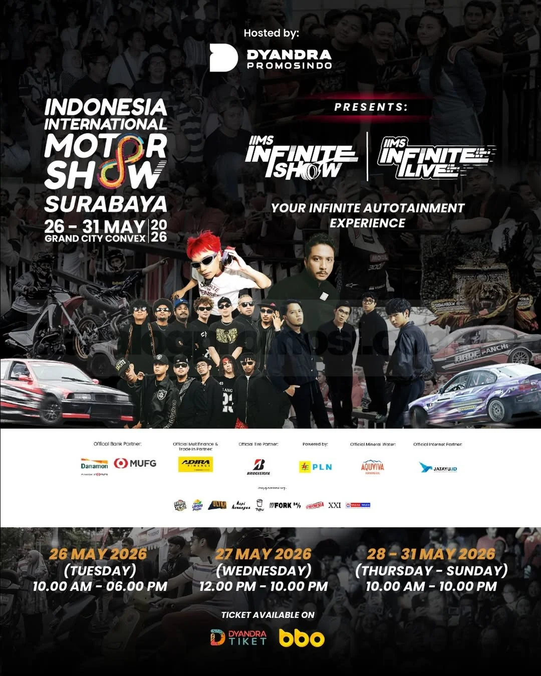 IIMS Surabaya 2026: Surga Otomotif Akhir Mei di Grand City