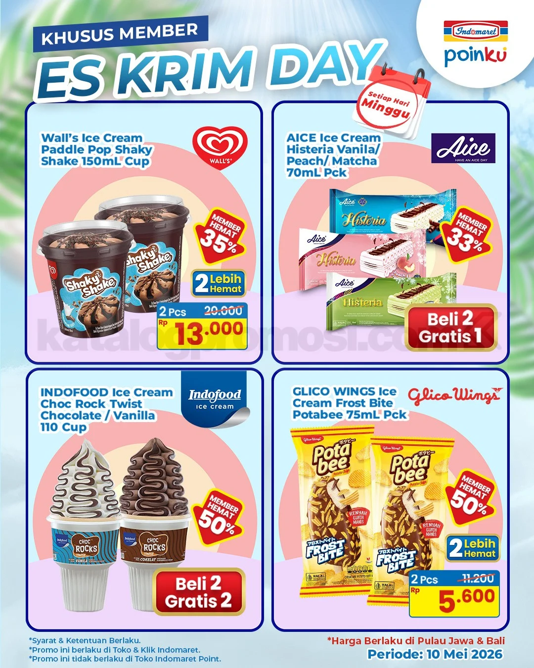 Indomaret Gelar Es Krim Day: Beli 2 Gratis & Harga Spesial!