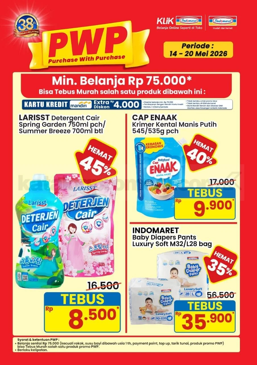 Indomaret Tebus Murah PWP: Belanja Hemat Produk Pilihan!