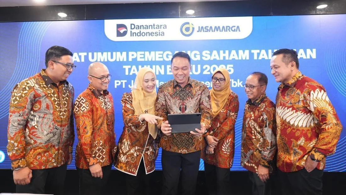 Jasa Marga Bagikan Dividen Rp1,1 Triliun, Laba Bersih 2025 Stabil