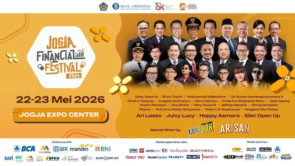 Jogja Gelar Festival Keuangan Terbesar, 22-23 Mei 2026