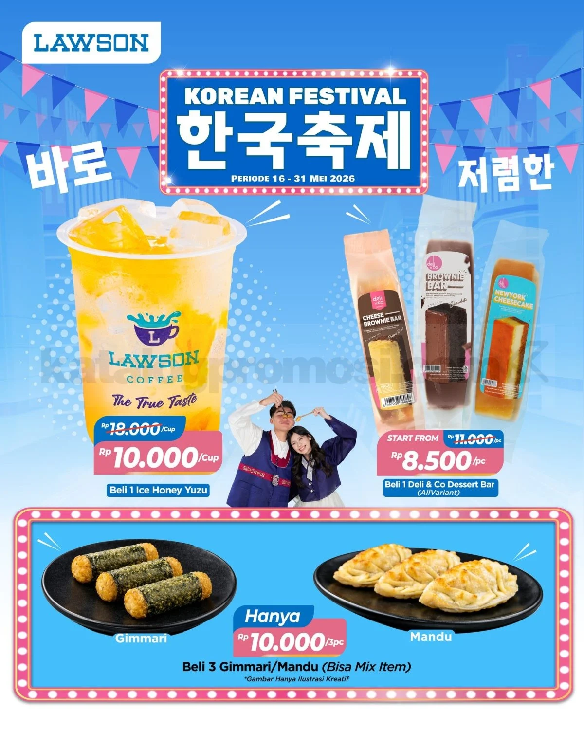 Lawson: Serbu Korean Festival Mulai 8.500!