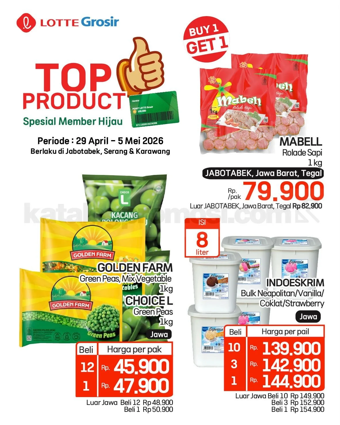 LOTTE Grosir: Promo Super Heboh 29 April - 5 Mei 2026